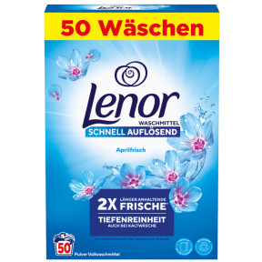 Универсальный порошок Lenor Aprilfrisch, 50 стирок, 3 кг 